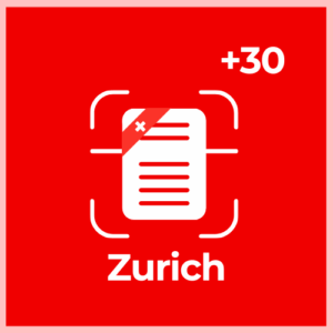 Extra Page Scanning Pack (+30 Pages) - zURICH