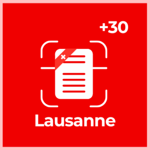 Extra Page Scanning Pack (+30 Pages) - Lausanne