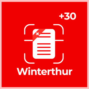 Extra Page Scanning Pack (+30 Pages) - Winterthur