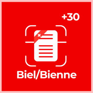 Extra Page Scanning Pack (+30 Pages) - Biel/Bienne