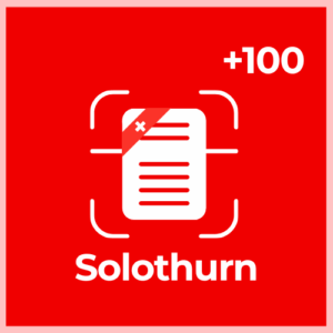 Extra Page Scanning Pack (+100 Pages) - Solothurn