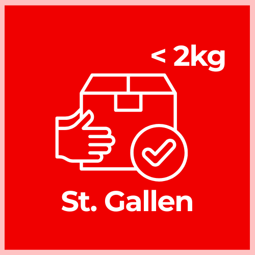 Receive Package less than 2kg – St.Gallen