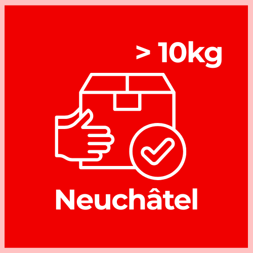 Receive Package over 10kg – Neuchâtel