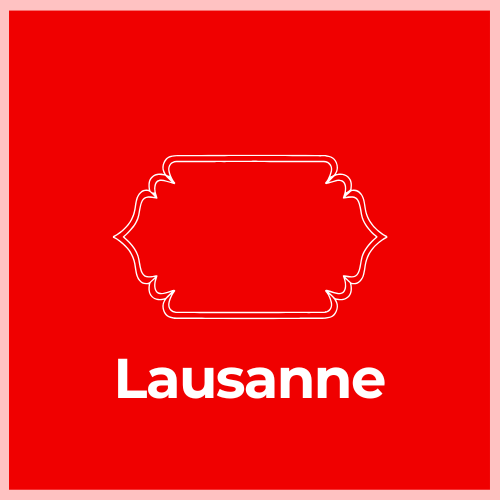 Mailbox Plaque - Lausanne