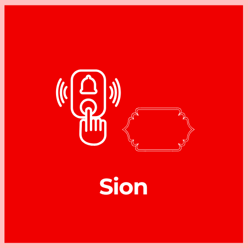Doorbell Plaque - Sion