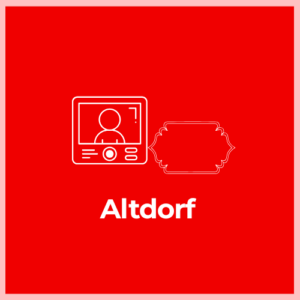 Mailbox Plaque - Altdorf