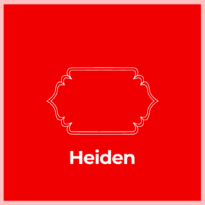 Mailbox Plaque -Heiden