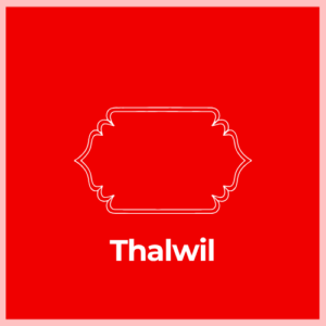Mailbox Plaque -Thalwil
