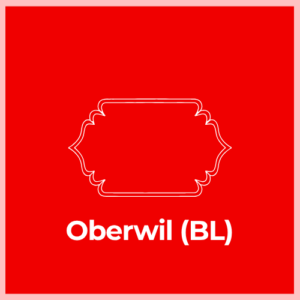 Mailbox Plaque -Oberwil (BL)