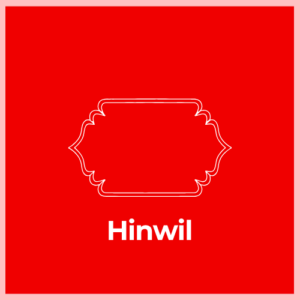 Mailbox Plaque -Hinwil