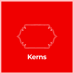 Mailbox Plaque -Kerns