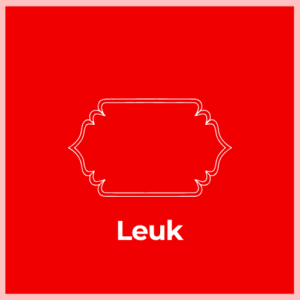 Mailbox Plaque -Leuk