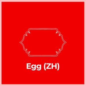 Mailbox Plaque - Egg (ZH)