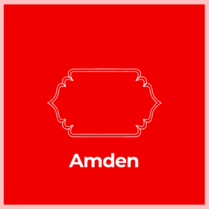 Mailbox Plaque - Amden