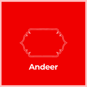 Mailbox Plaque - Andeer