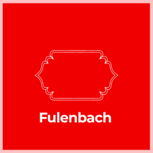Mailbox Plaque - Fulenbach