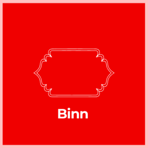 Mailbox Plaque - Binn