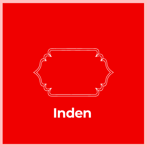 Mailbox Plaque - Inden