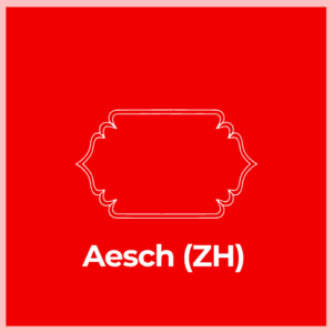 Mailbox Plaque - Aesch (ZH)
