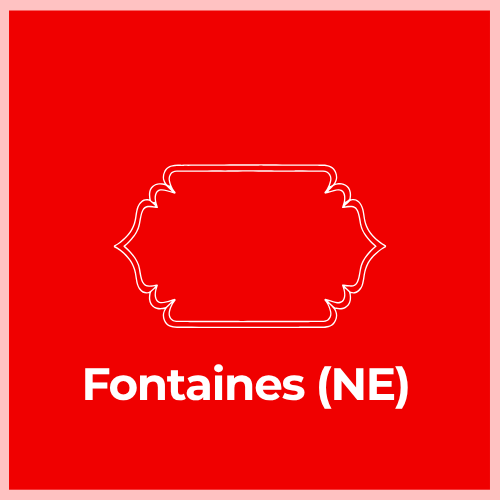 Mailbox Plaque - Fontaines (NE)