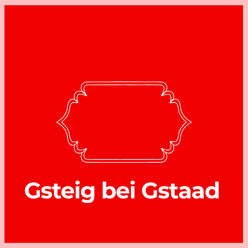 Mailbox Plaque - Gsteig bei Gstaad
