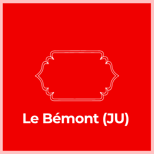 Mailbox Plaque - Le Bémont (JU)