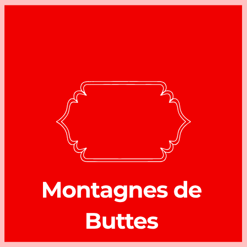 Mailbox Plaque - Montagnes de Buttes