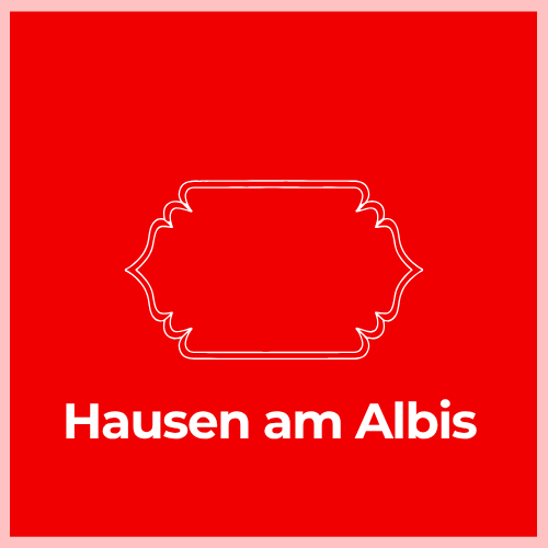 Mailbox Plaque - Hausen am Albis