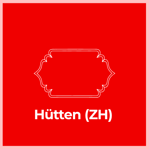Mailbox Plaque - Hütten (ZH)