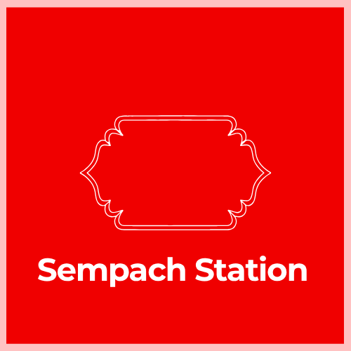 Mailbox Plaque -Sempach Station