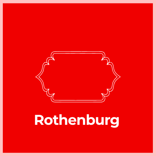 Mailbox Plaque -Rothenburg