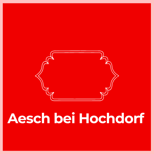 Mailbox Plaque -Aesch bei Hochdorf