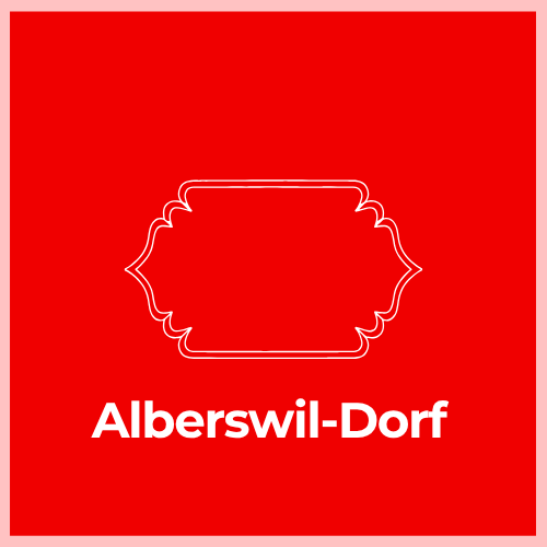Mailbox Plaque -Alberswil-Dorf