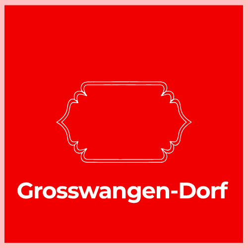 Mailbox Plaque -Grosswangen-Dorf