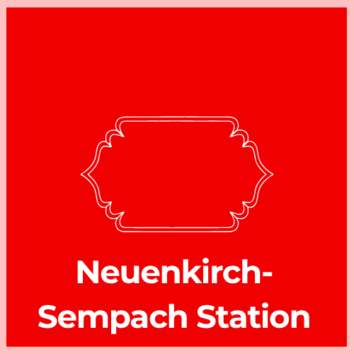 Mailbox Plaque -Neuenkirch-Sempach Station