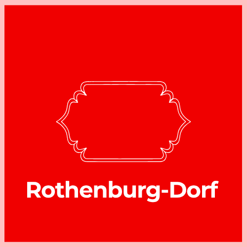 Mailbox Plaque -Rothenburg-Dorf