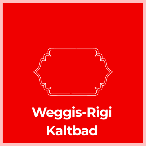 Mailbox Plaque - Weggis-Rigi Kaltbad