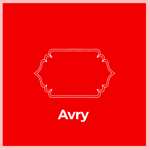 Mailbox Plaque - Avry