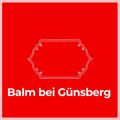 Mailbox Plaque - Balm bei Günsberg