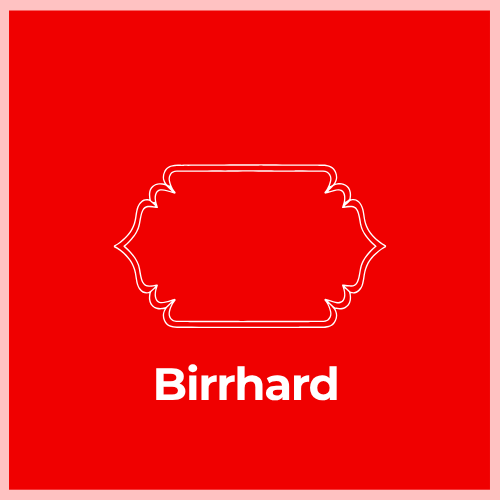 Mailbox Plaque - Birrhard